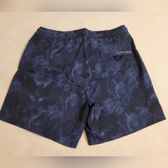 NWT Spyder Men's Swim Trunks - Picture 2 of 4